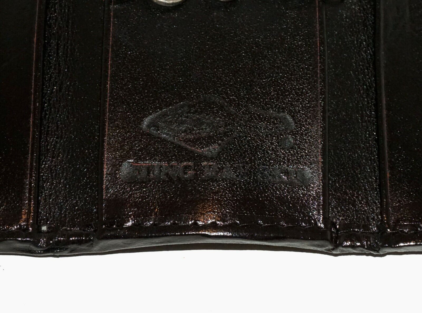 Vintage Attractive Leather & Stingray Skin 6x Key Holder Wallet (LeP)