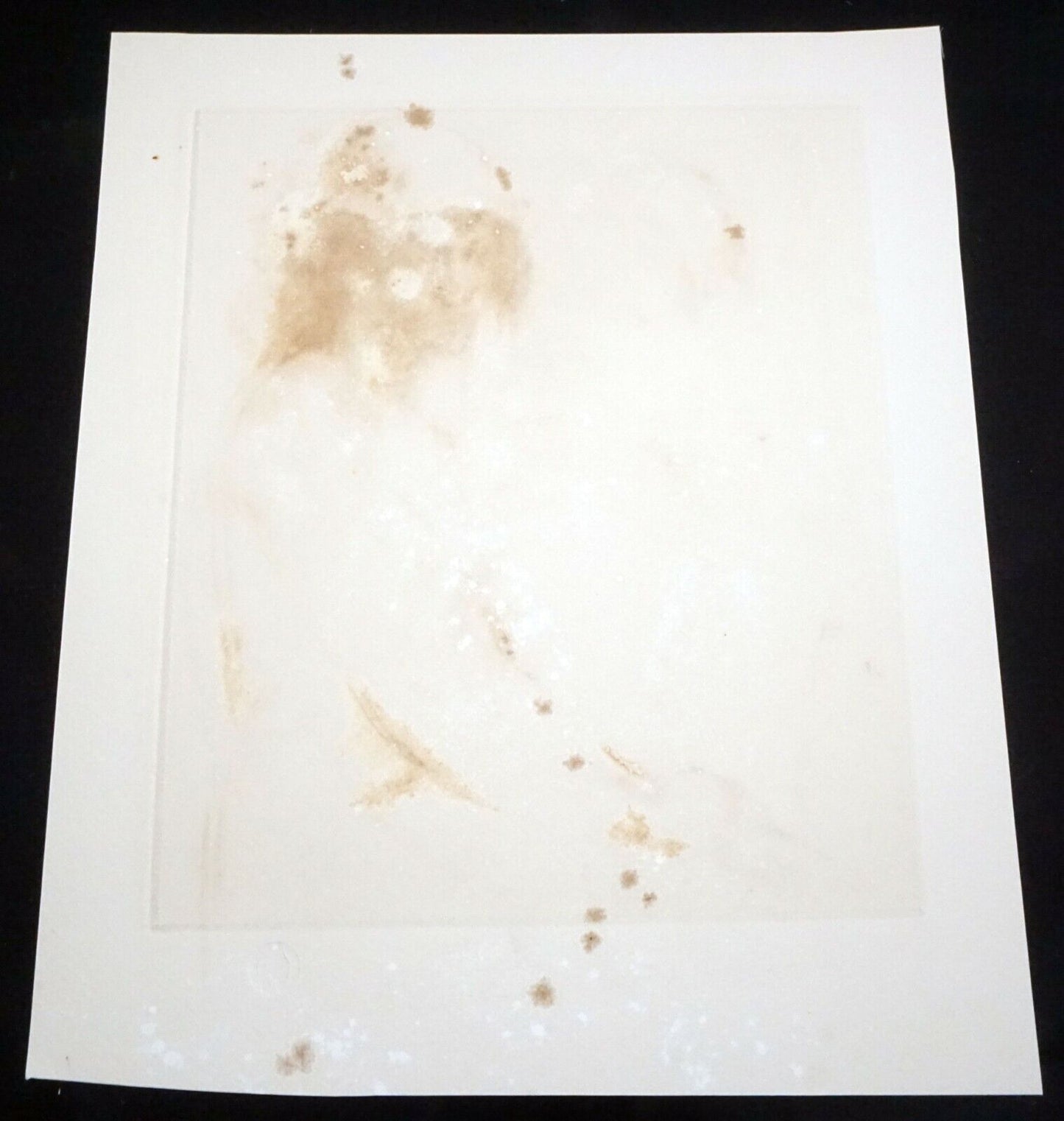 '30s Hawaii Etching Print Girl of Hawaii by John Melville Kelly (1879-1962)(Kel)