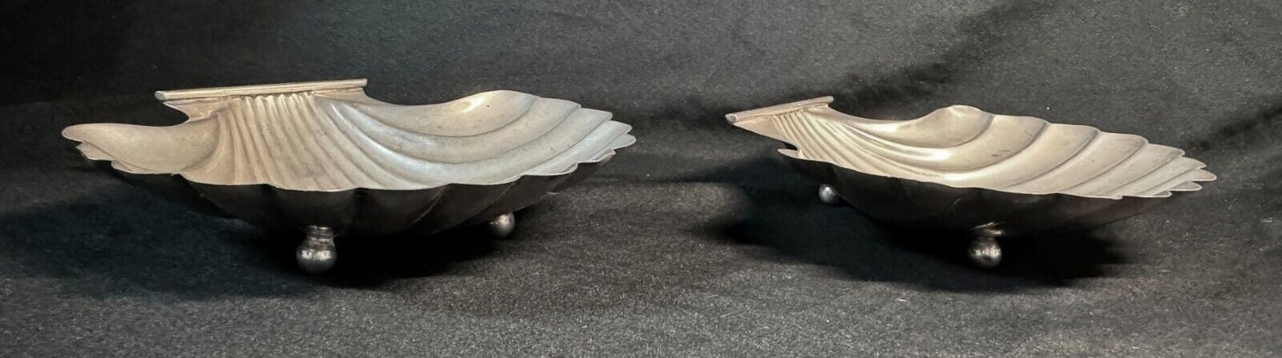 Vintage Sterling Cartier Silver Scallop Dish (AHB)