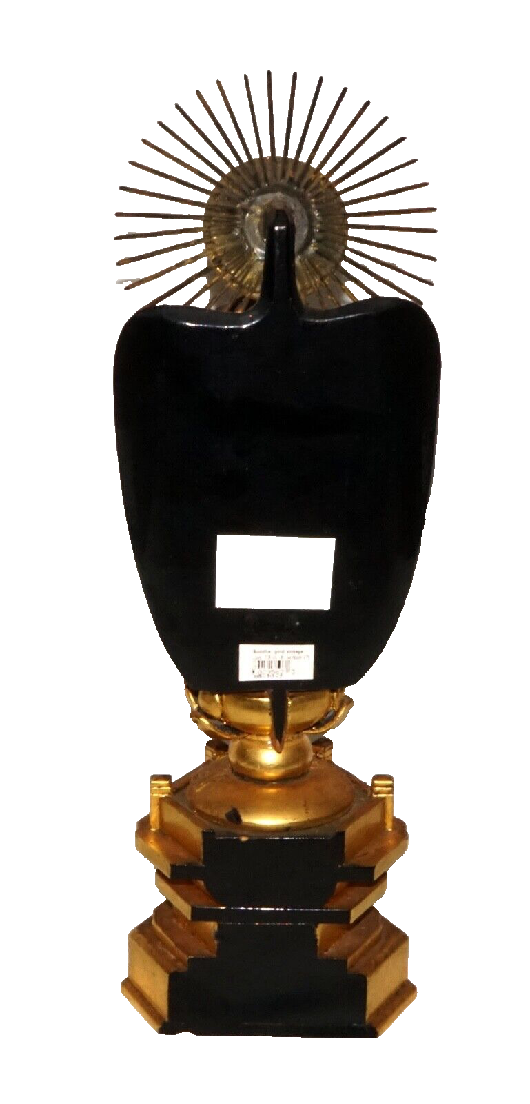 Japanese Gild Amitabha Buddha w Radiant Halo (MiM)