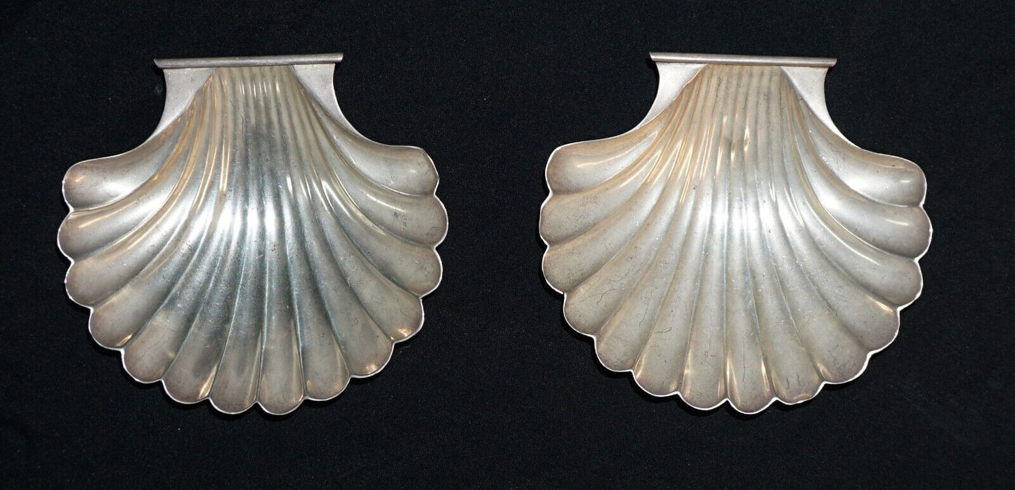 Vintage Sterling Cartier Silver Scallop Dish (AHB)