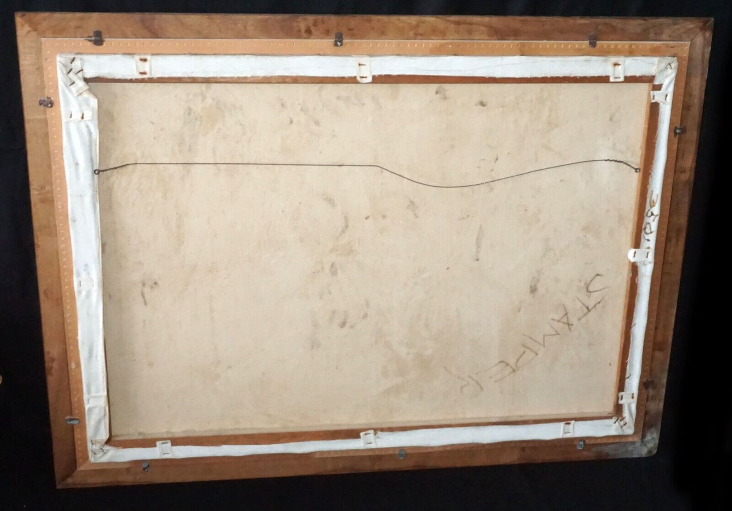 70s Hawaii Oil Painting Young Women Contest by Willson Stamper (1912-1988)(MeM)