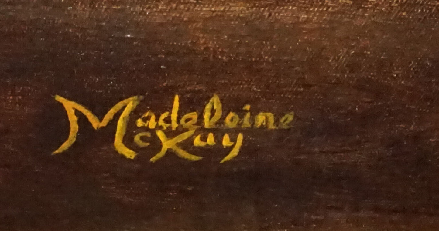 Hawaii Realism Style Oil Painting The Beloved in Venice by Madeleine McKay (McM)