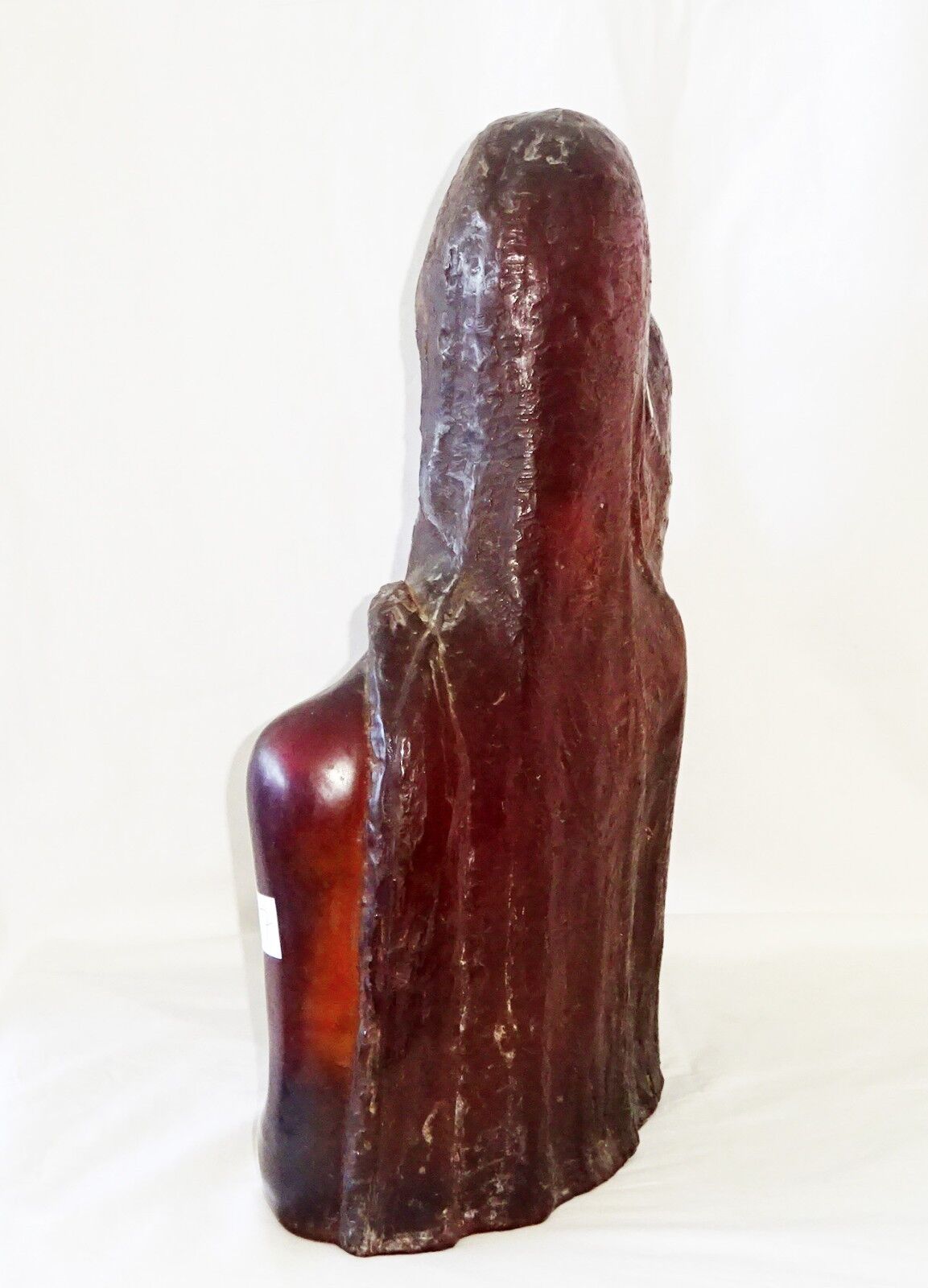 1940 Belgium Resin Sculpture "Mother & Child" by Helene Sardeau (1899-1968)(New)