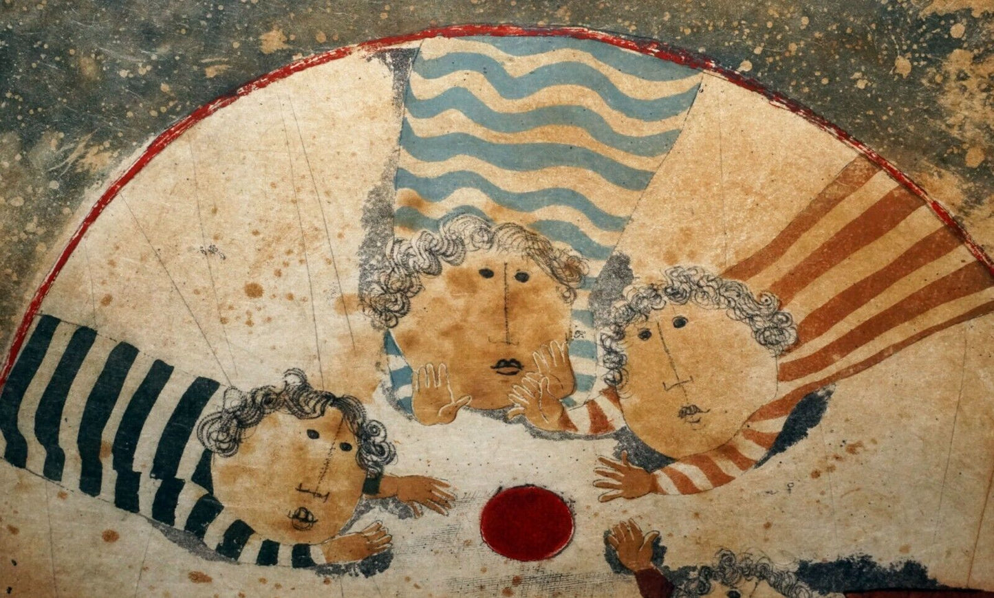 French/Bolivian Print 17/30 Children Playing Ball Graciela Rodo Boulanger (NoN)