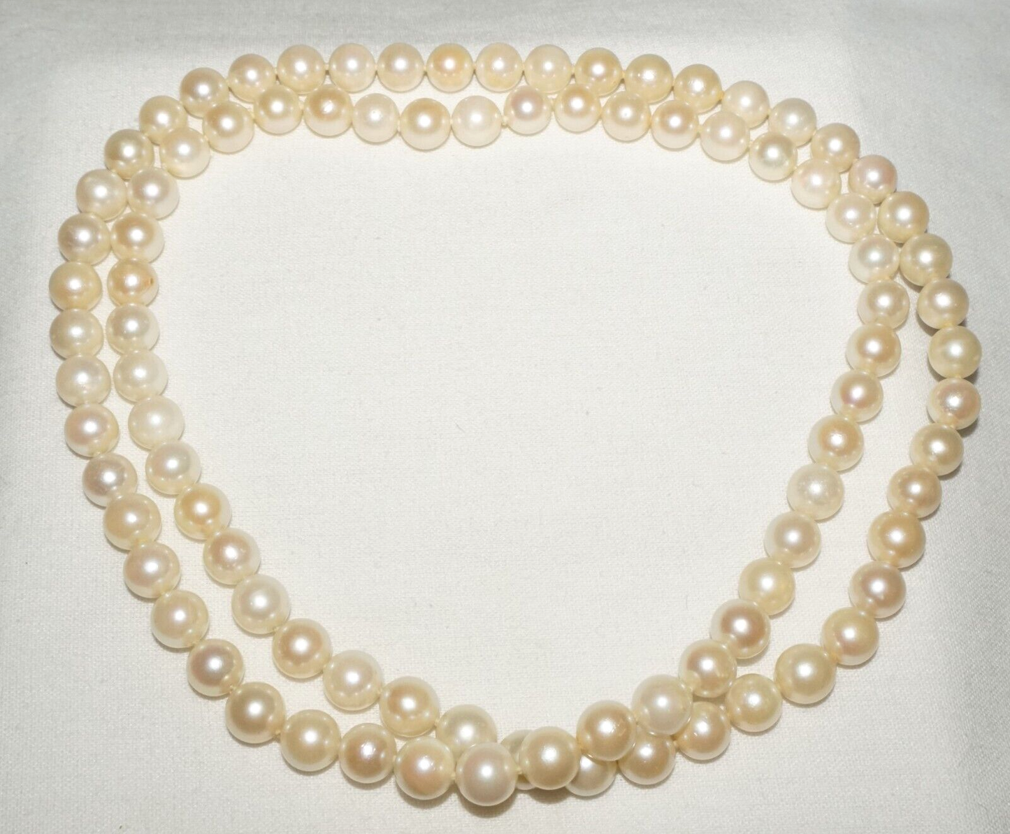 Vintage Pearl Necklace 28" no Clasp (FeD)#6