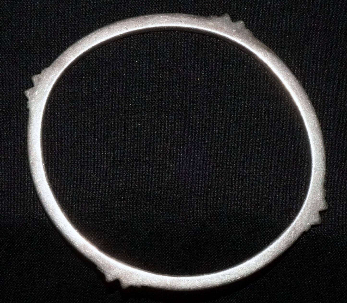 Vintage Hawaii Modernist Sterling Silver Bangle Bracelet by Stephen Geritz (WoJ)