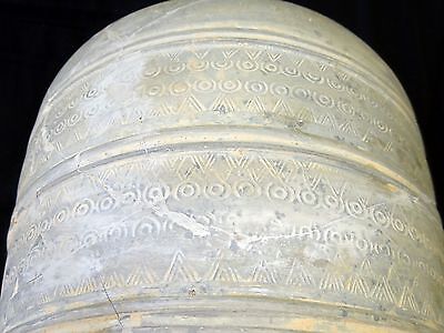 2CT Chinese Han Dynasty Clay Granary Storage Jar - reconstructed (Geo) IC