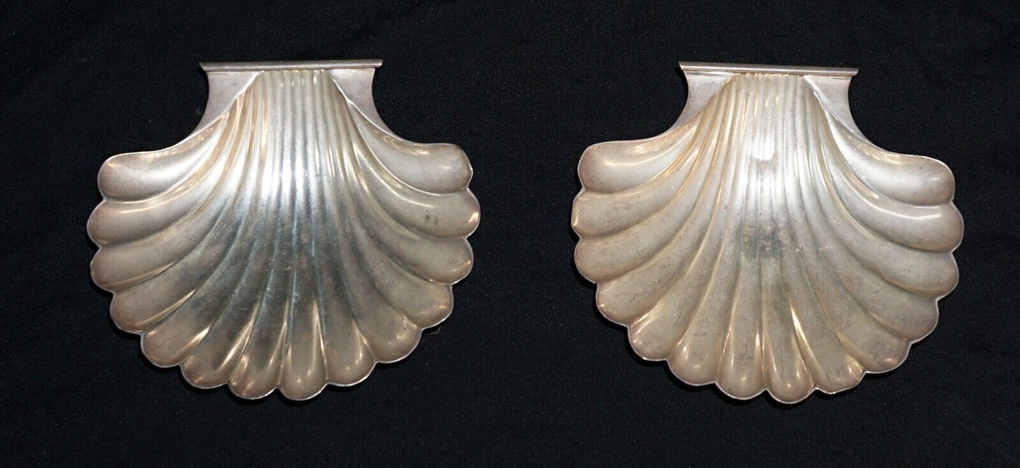 Vintage Sterling Cartier Silver Scallop Dish (AHB)