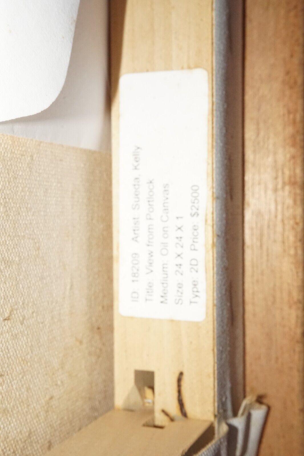 2012 Hawaii Impasto Oil Painting "Portlock to Diamond Head" by Kelly Sueda (InS)