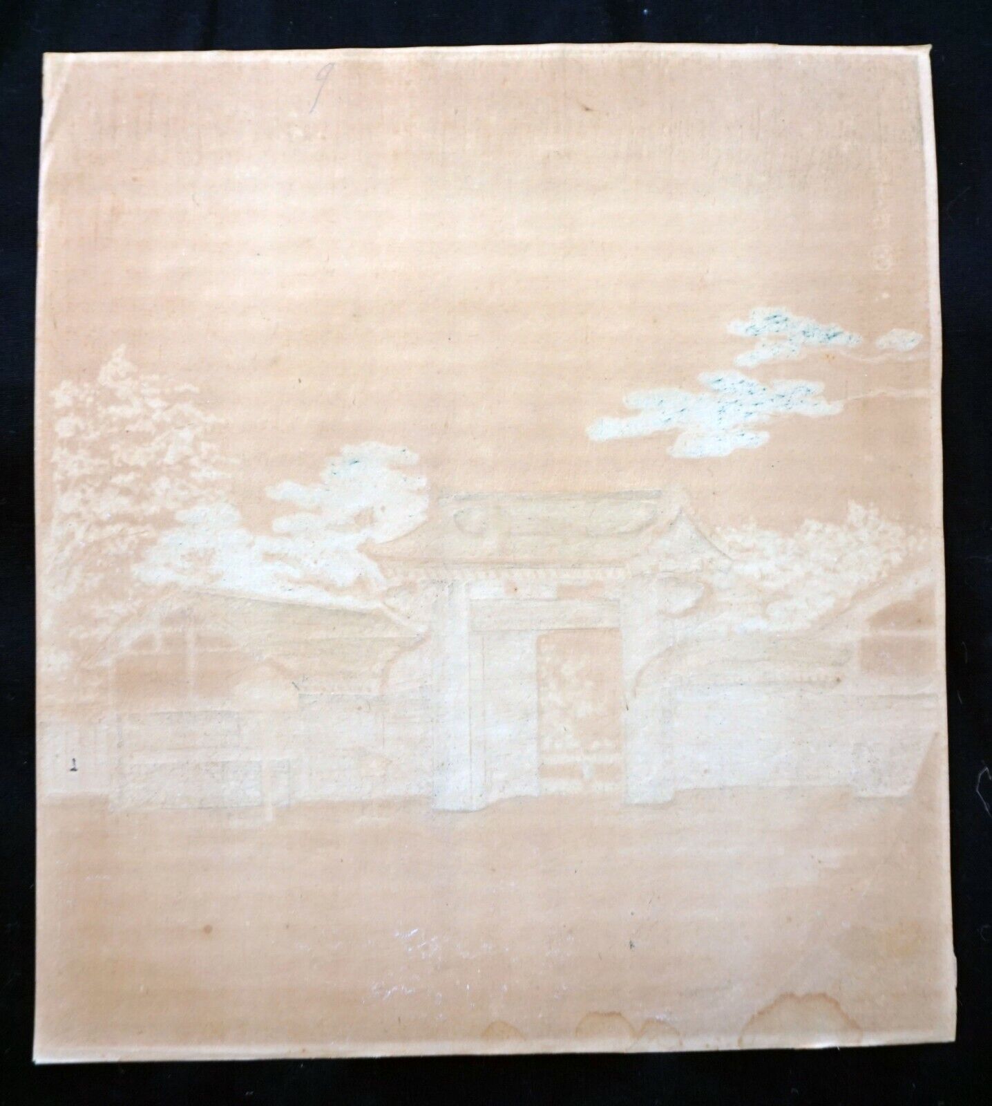 50s Japanese Woodblock Print Thirty Aspects Kyoto Tokuriki Tomikichiro (MoP) #9