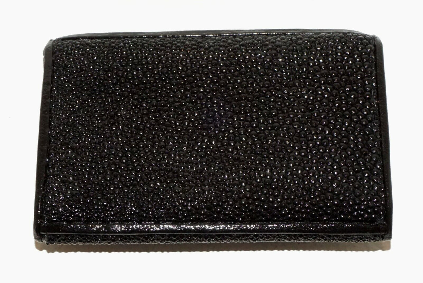 Vintage Attractive Leather & Stingray Skin 6x Key Holder Wallet (LeP)