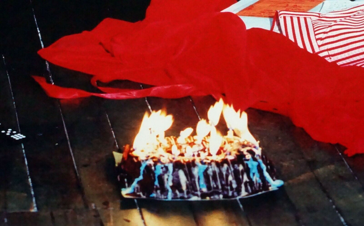 UK Canada Avantgarde Large Photo Print "Burning Cake" by Janieta Eyre (ChA)