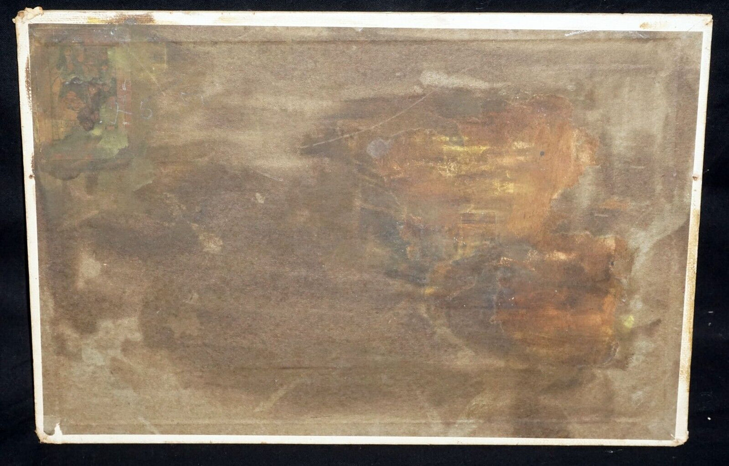 Vintage South Western Oil Painting Mountain Landscape by F. Beaumont (New)
