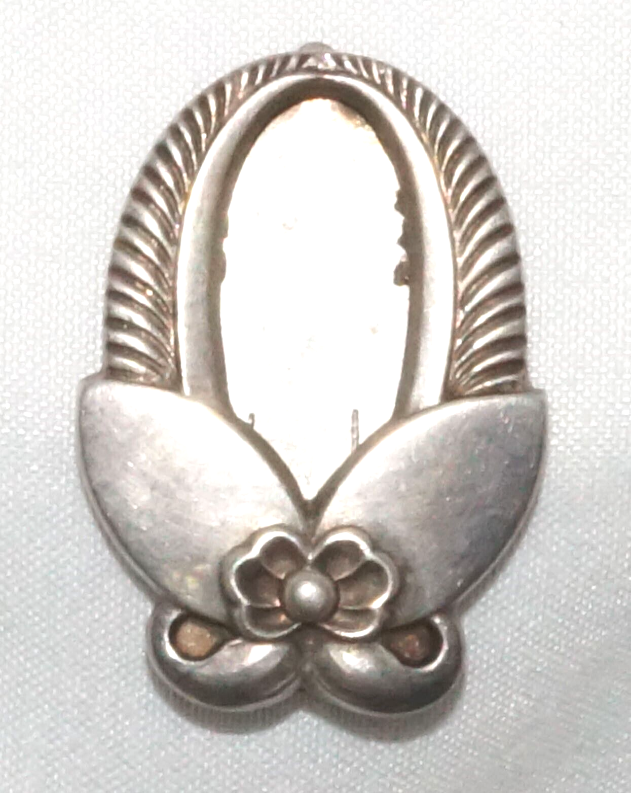 Georg Jensen Sterling Silver Cactus Brooch Clip #227 (QuC) 24