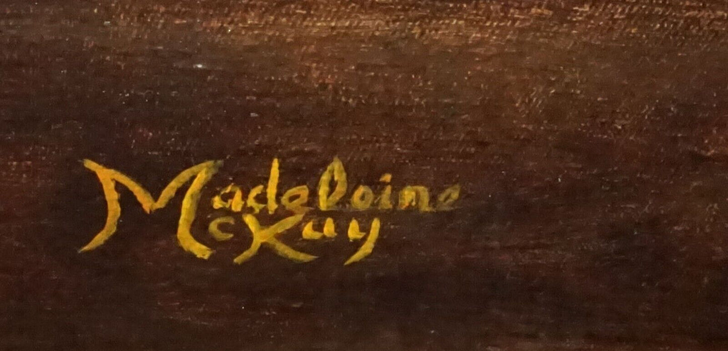 Hawaii Realism Style Oil Painting The Beloved in Venice by Madeleine McKay (McM)