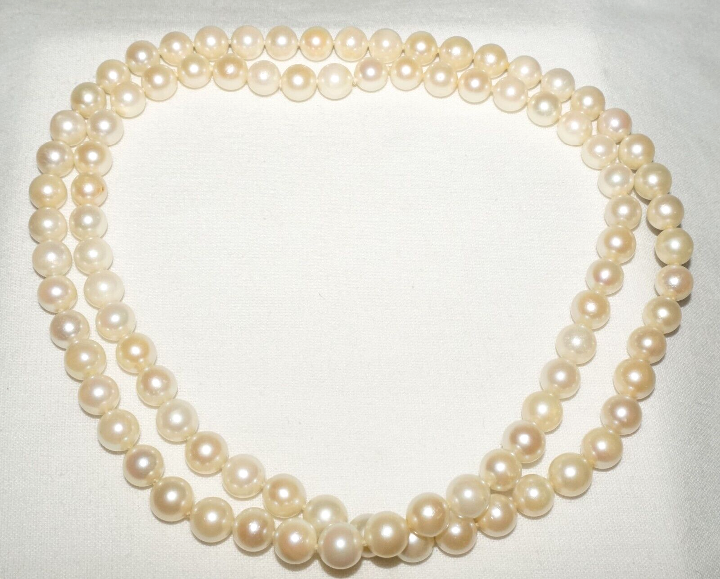 Vintage Pearl Necklace 28" no Clasp (FeD)#6