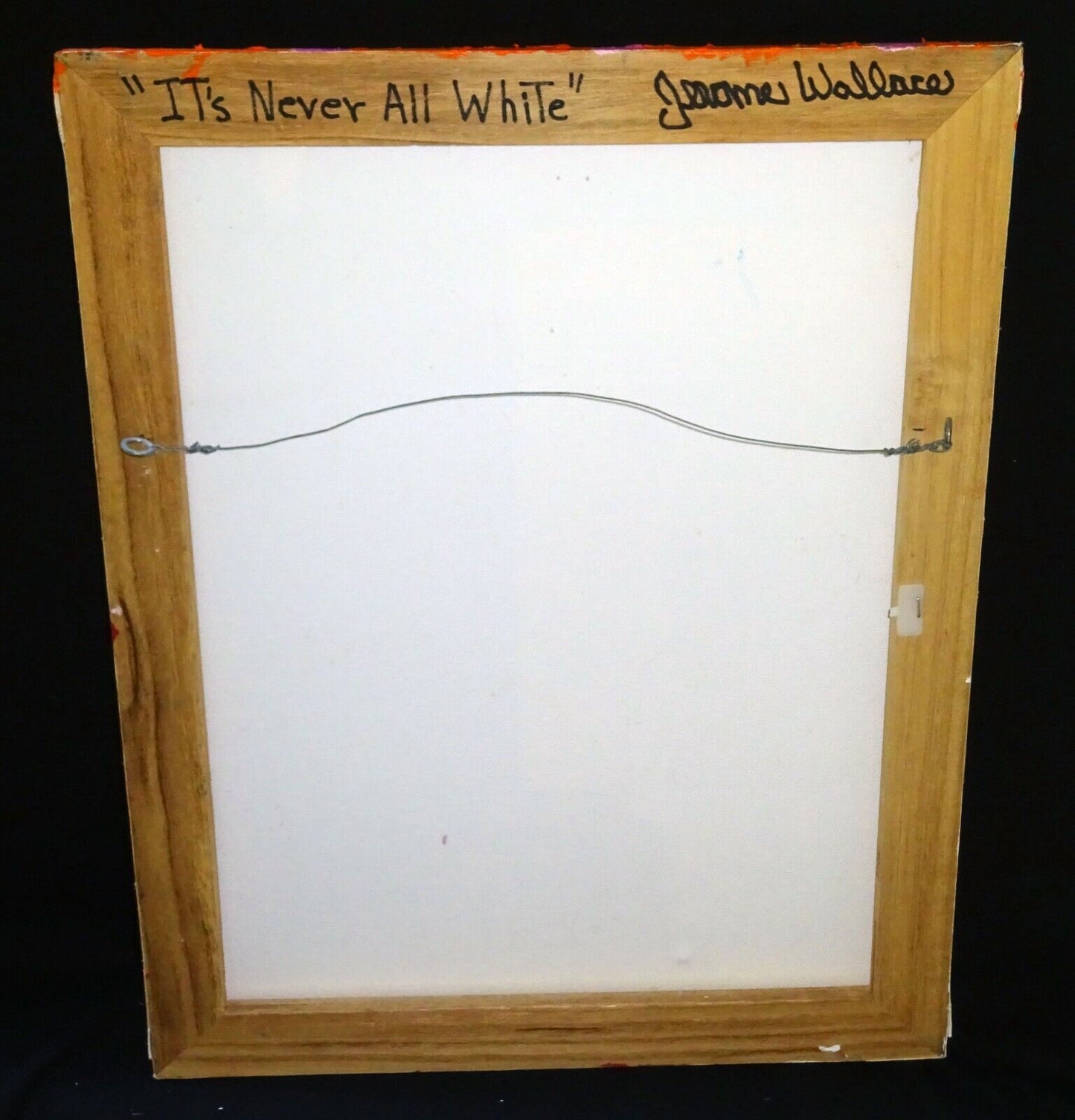 Hawaii Acrylic Mixed Media Painting No Graffiti Kapahulu by Jerome Wallace (WaJ)