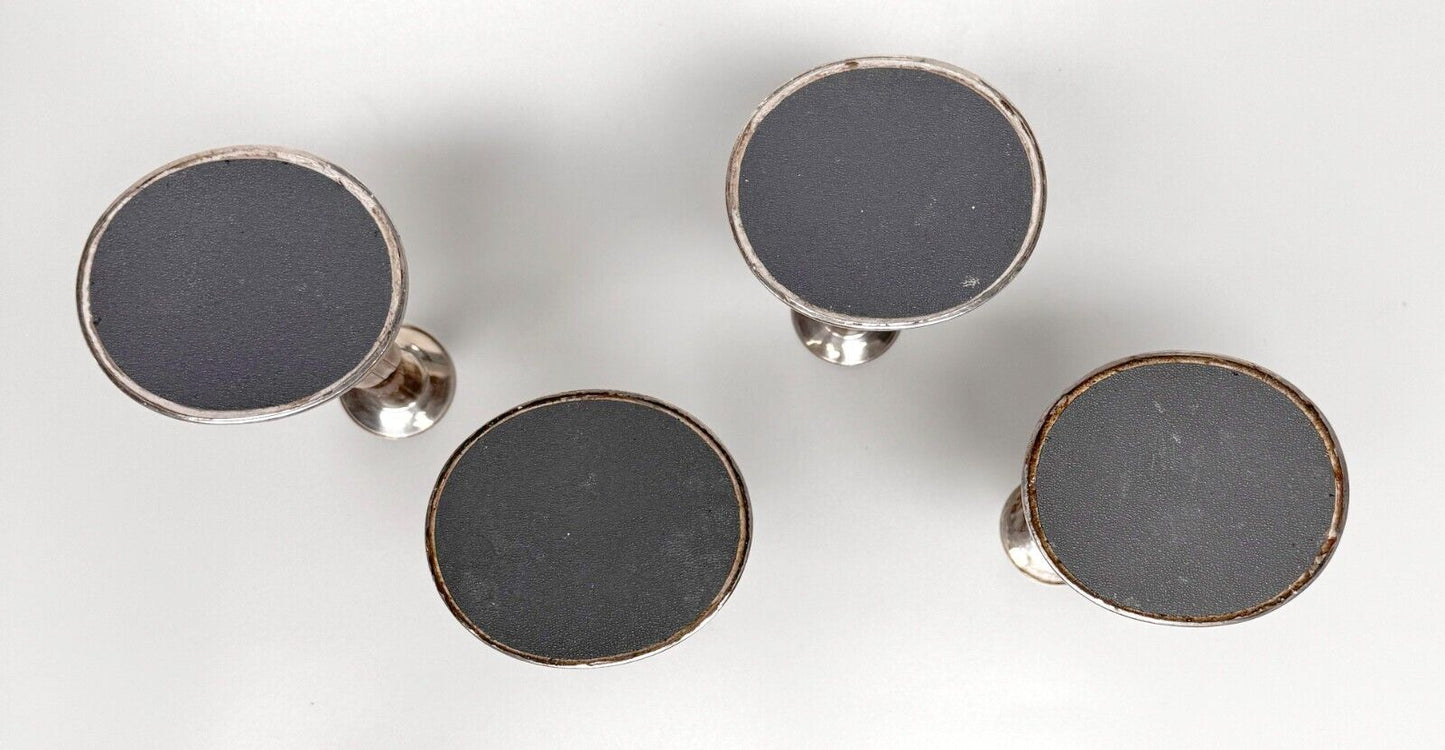 1972 Swedish Sterling 6x Candlesticks w K& RC Hallmark (MaC)