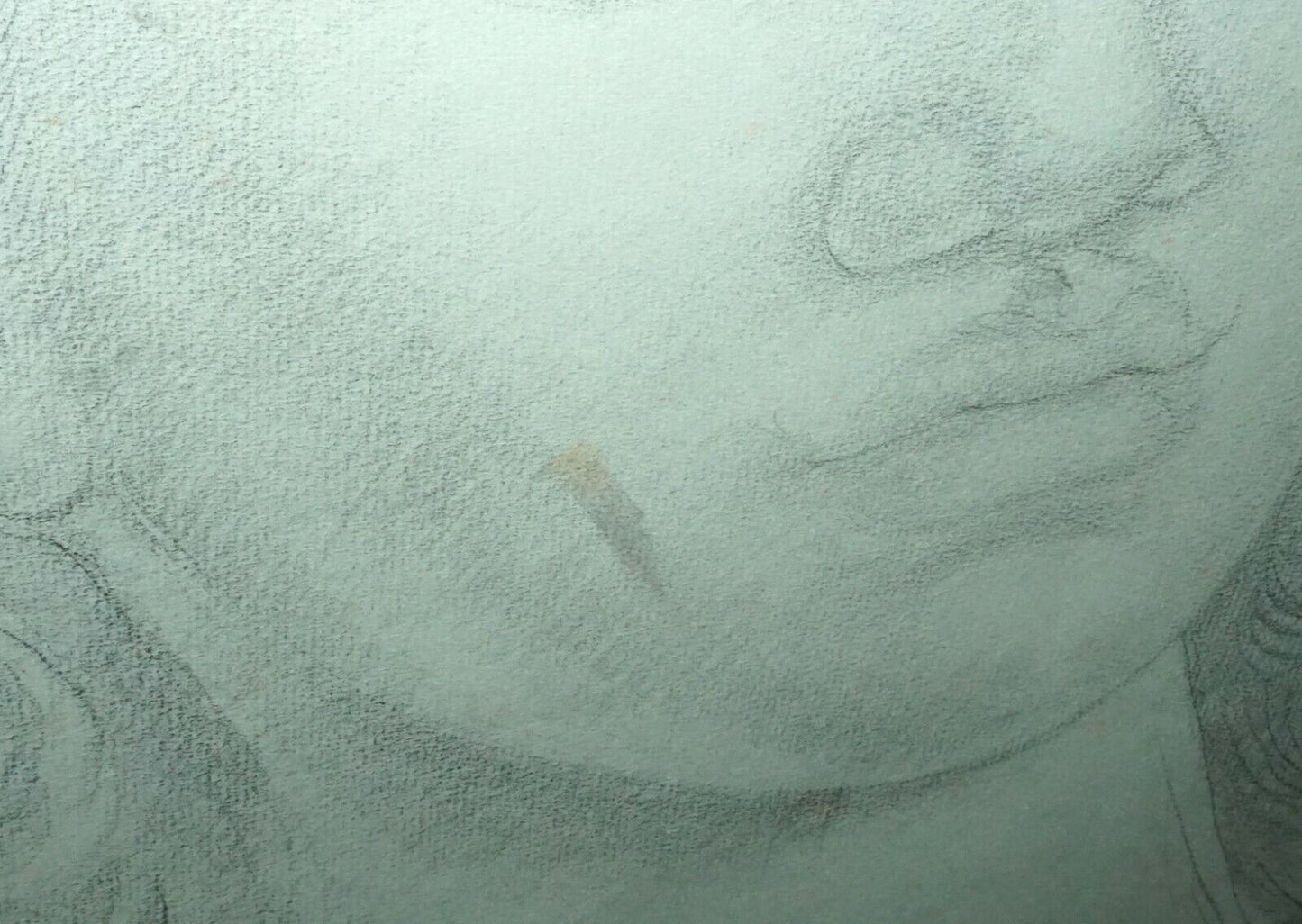 '40s Hawaii Pencil Drawing "Flower Crowned Girl" Madge Tennent (1889-1972)(DAT)