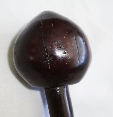 1850's African Zulu Tribe Wooden Large Knobkerri Wooden Club (Dil)