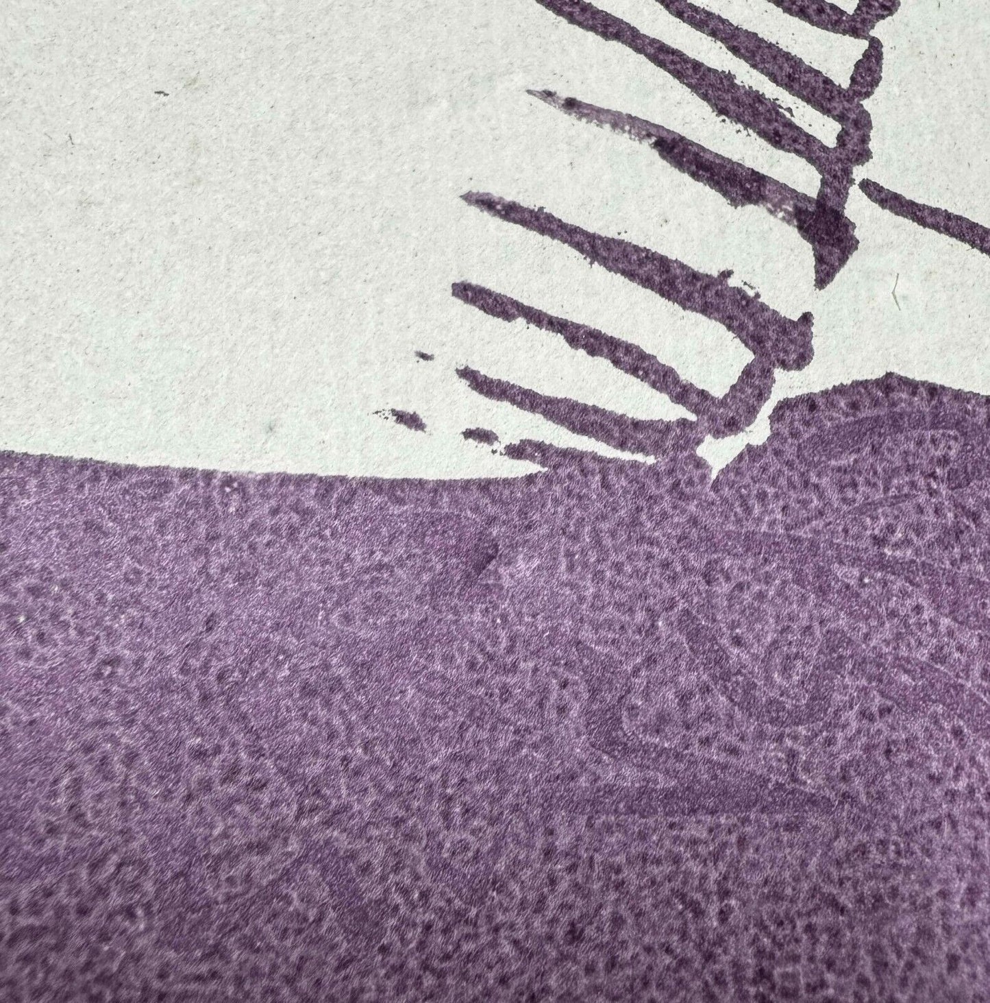 Vintage Silkscreen Print "Sleeping Lady" by Mayumi Oda (KuK)