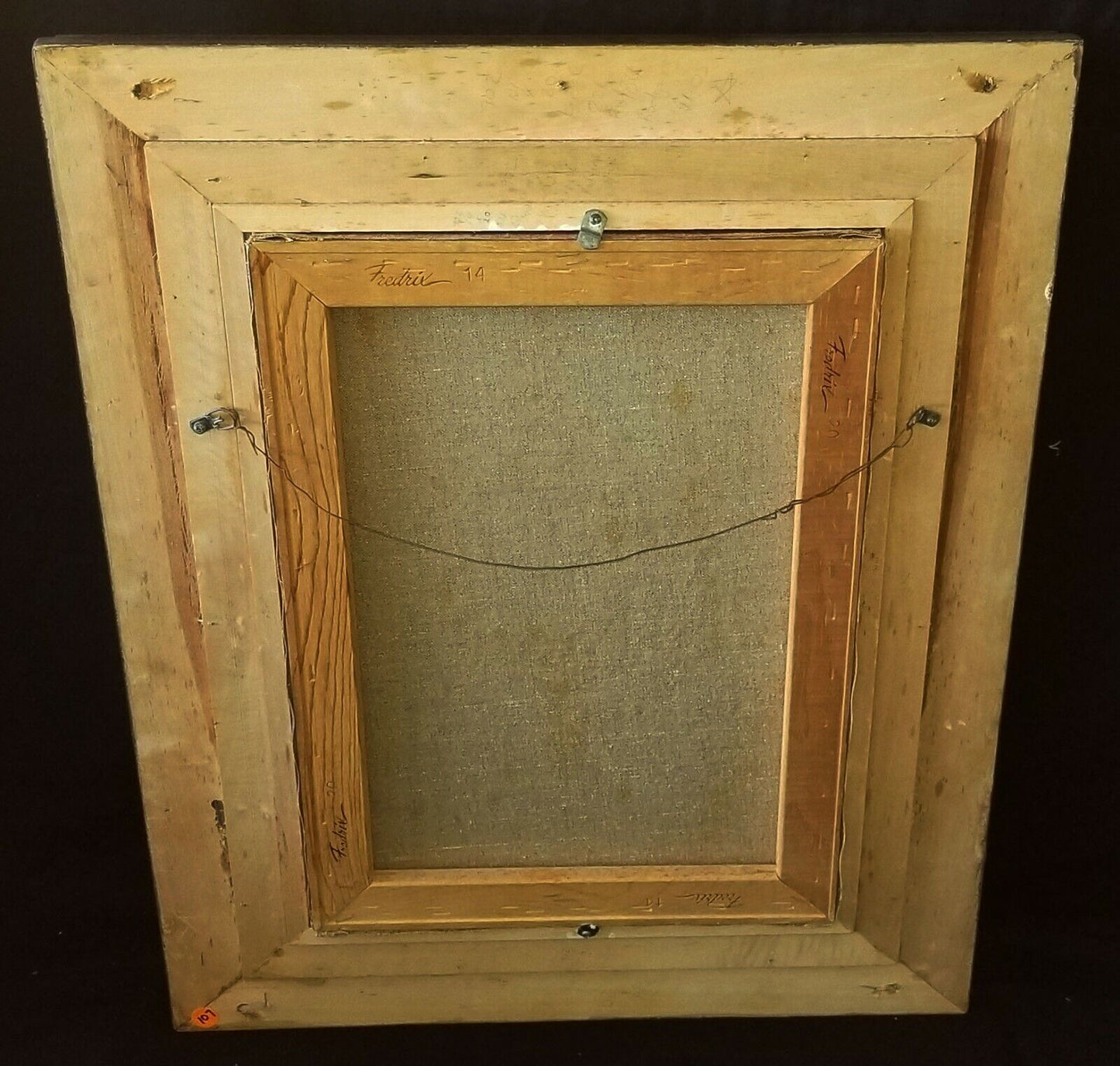 1980s US Oil Painting "Standing Female Nude" by Howard Rogers (b.1932)(WiR)