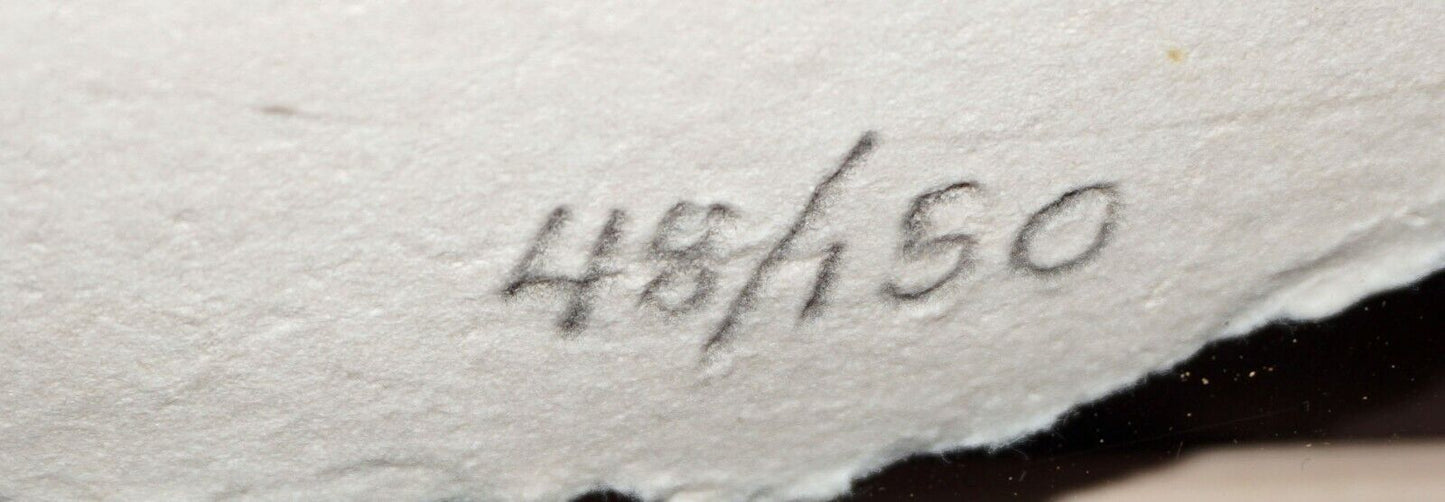 1988 US Framed Cast Paper Print 48/150 "Kiana" by R. C. Gorman (1932-2005) (FeO)