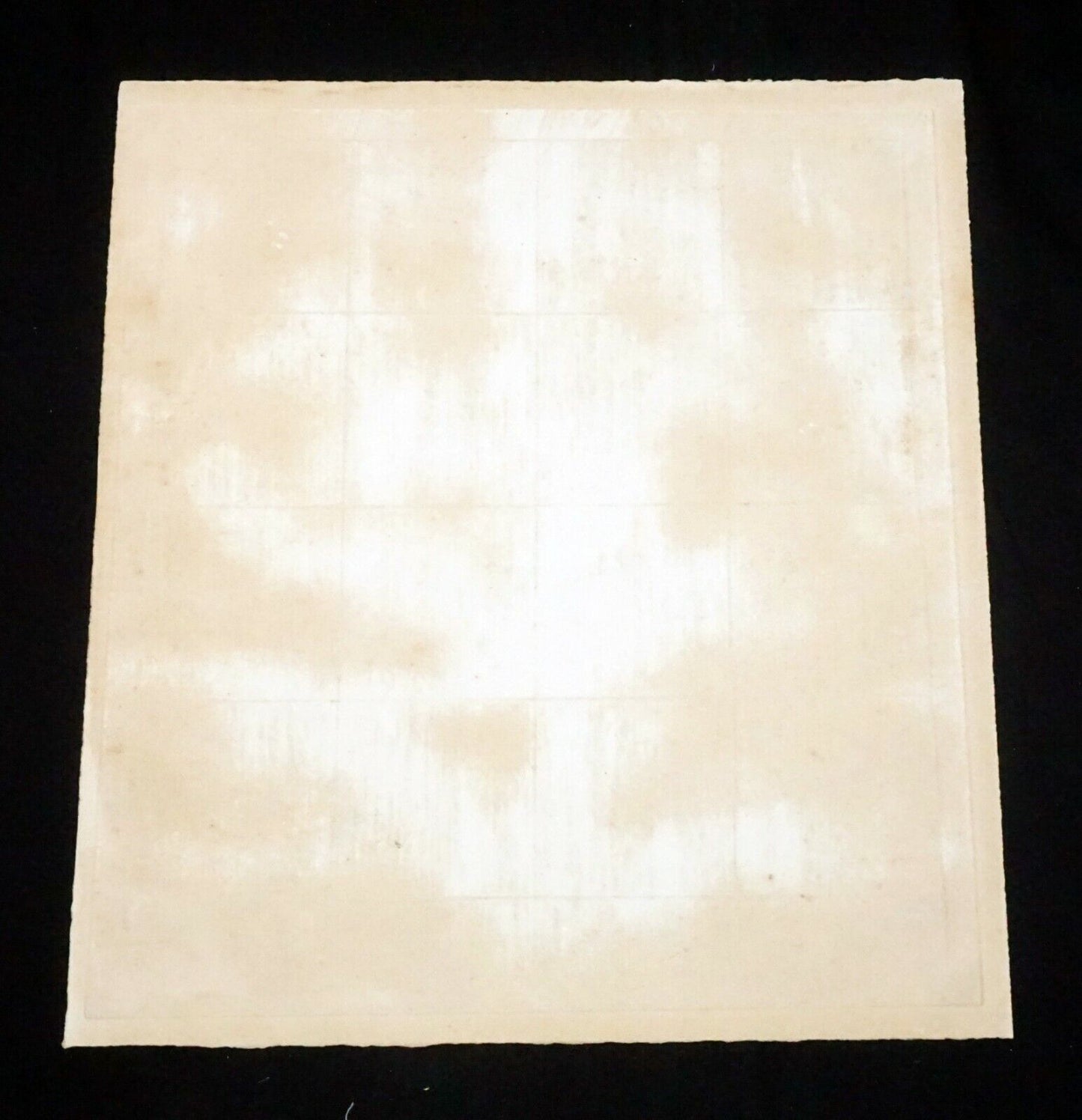 1972 Hawaii Abstract Print A/P "Waipio, Oahu" by Allyn Bromley (b1928)(***)