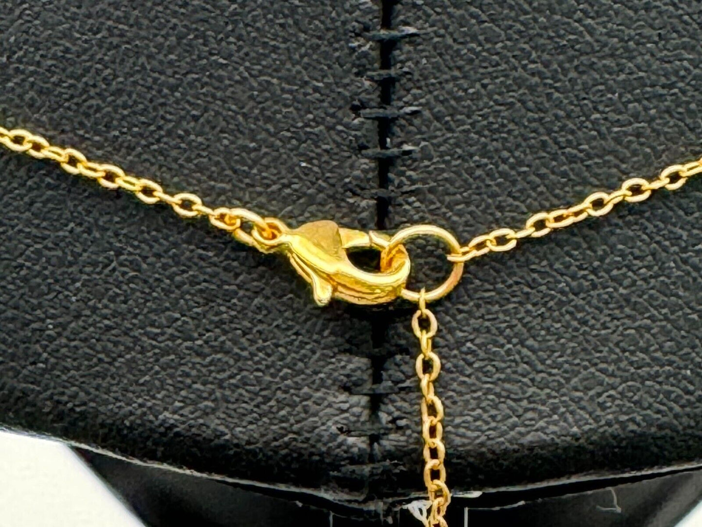 18 K Gold Vermeil Catherine Weitzman Pineapple Shaker Necklace (McC)