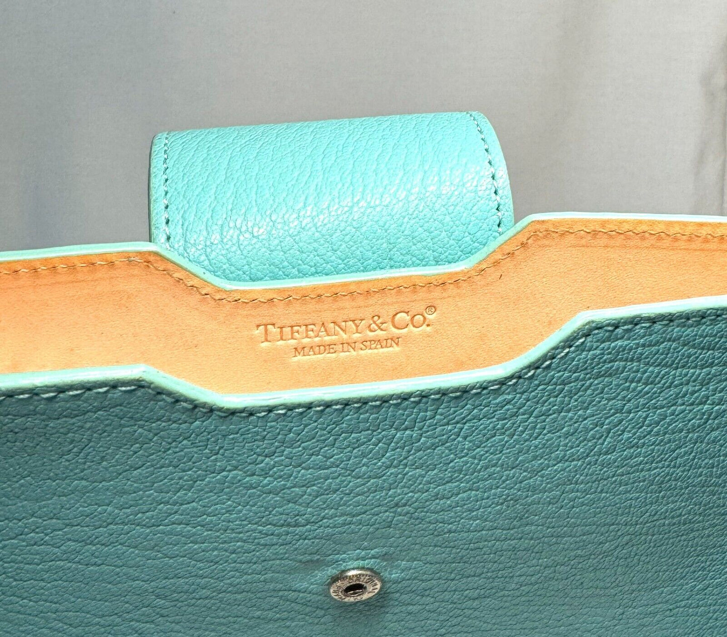 Tiffany & Co Leather 7.5" x 9.5" Tablet Holder / Case (InS)35