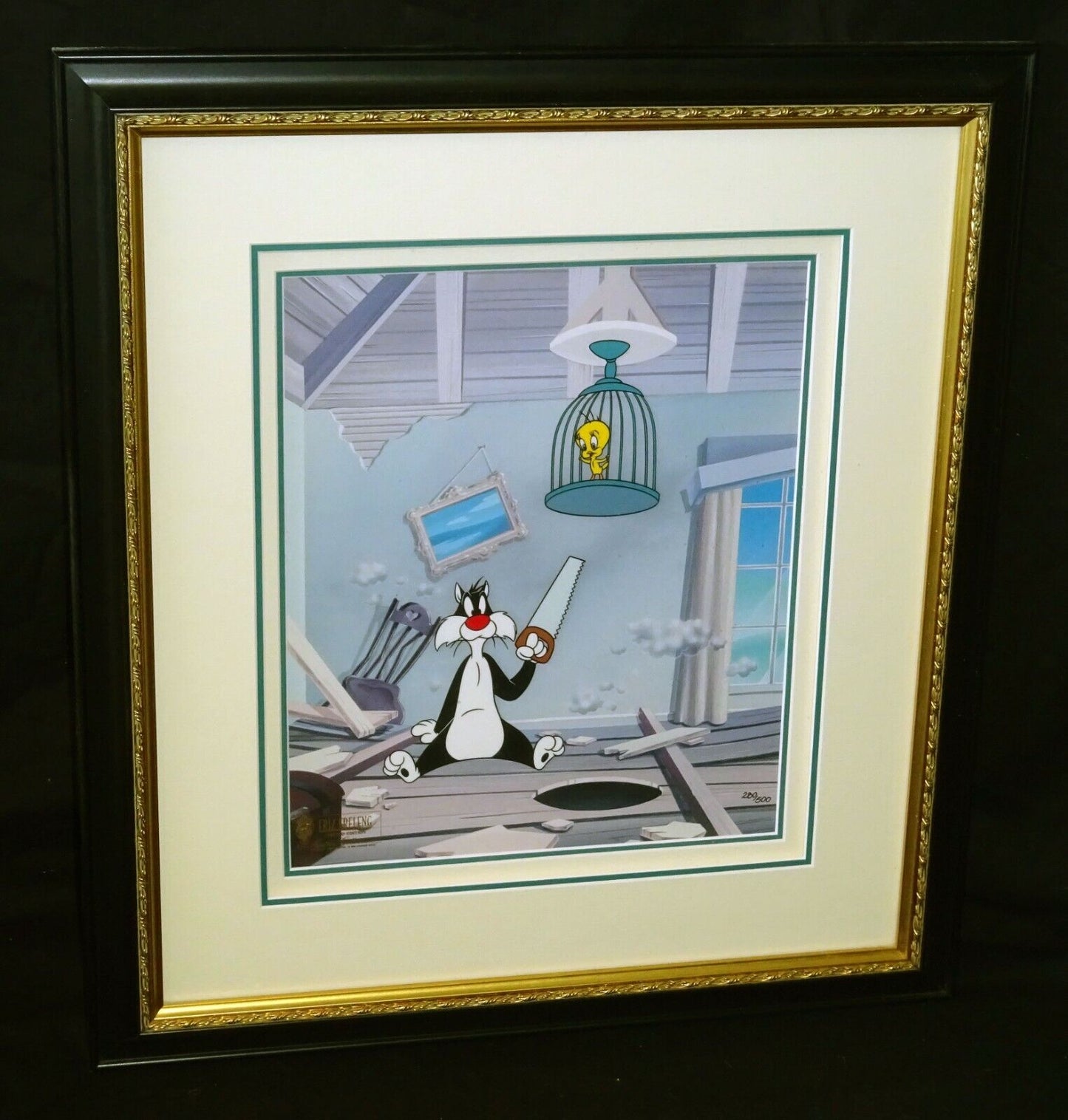 '96 US Warner Bros Print Bad Ol'Putty Tat Tweety & Sylvester Friz Freling (MeG)