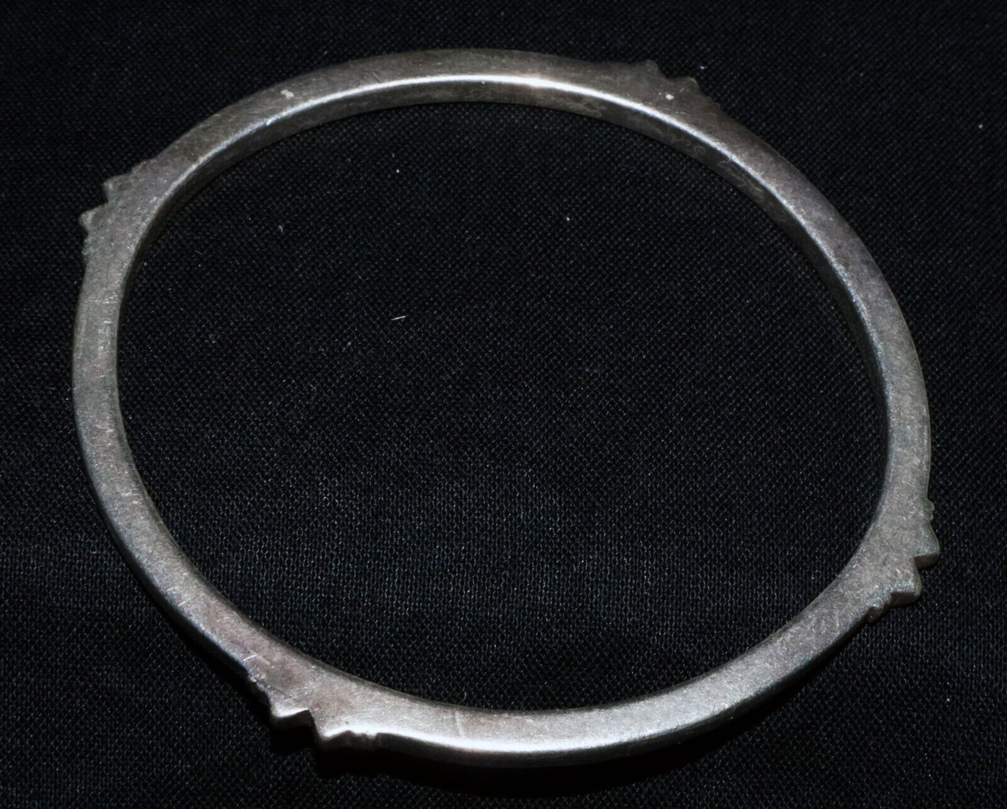 Vintage Hawaii Modernist Sterling Silver Bangle Bracelet by Stephen Geritz (WoJ)