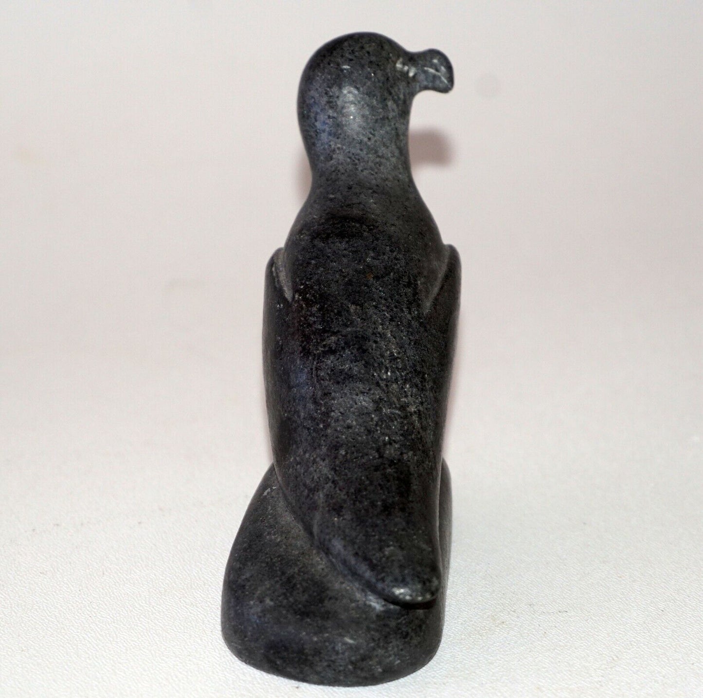 1984 Eskimo Stone Carved Bird Albatross Sculpture Canada Eskimo Esquimaux (Kor)