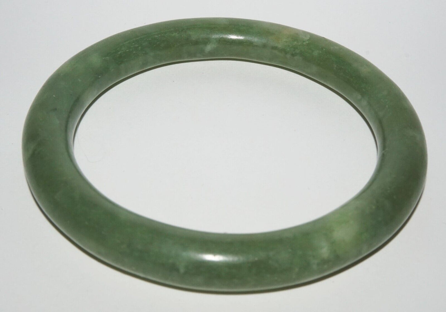 Vintage Chinese Green Serpentine Bangle Bracelet (LeS) B9