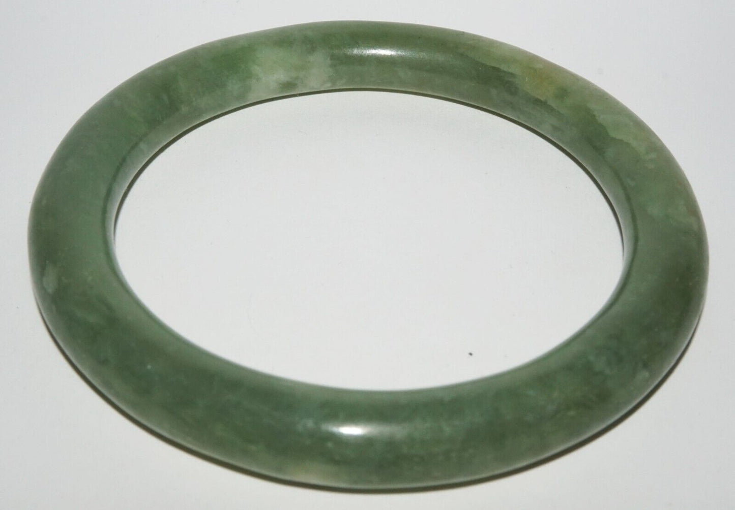 Vintage Chinese Green Serpentine Bangle Bracelet (LeS) B9