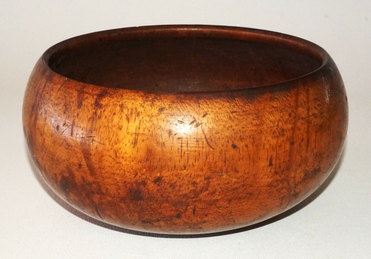 Vintage Hawaii Small Calabash Milo Wood Bowl (GoD) B5