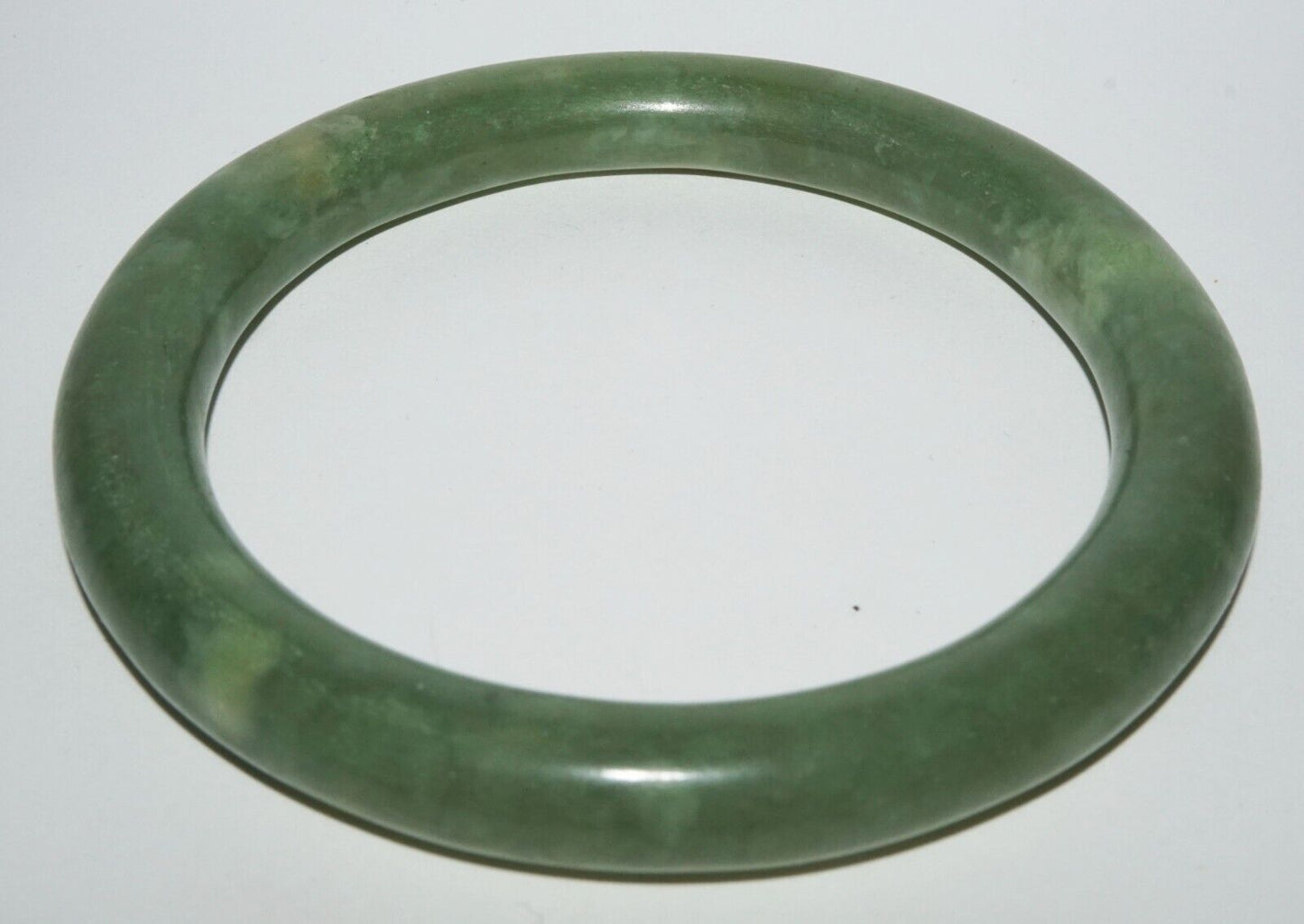 Vintage Chinese Green Serpentine Bangle Bracelet (LeS) B9