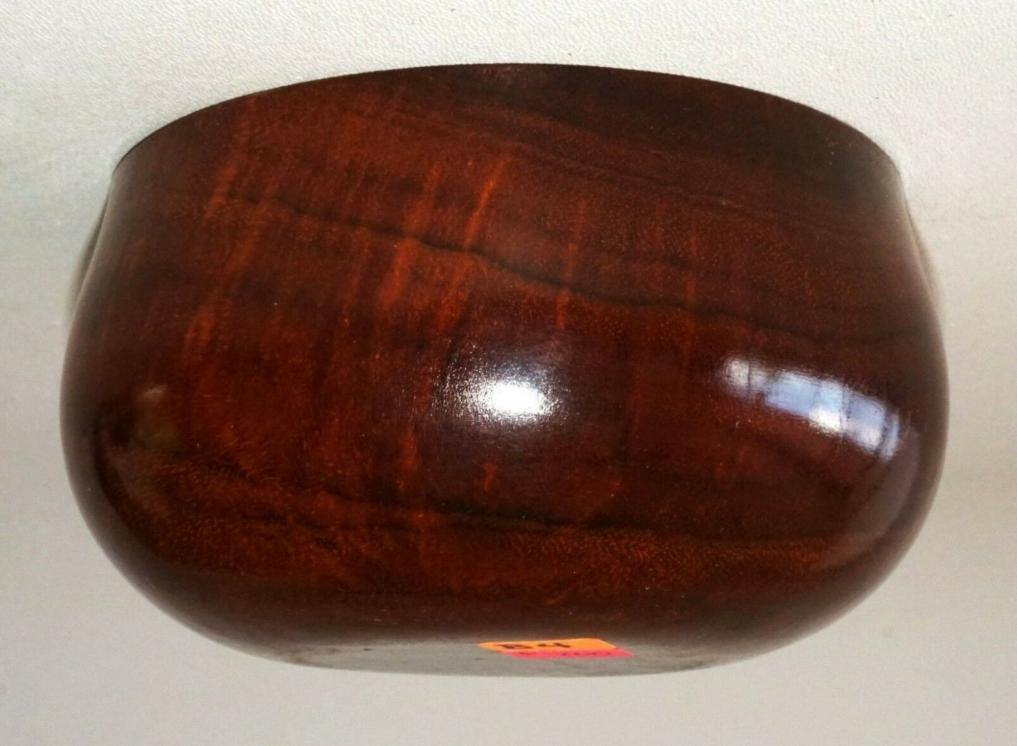 Vintage Hawaii Small Calabash Curly Koa Wood Bowl - Fine Specimen (GoD)