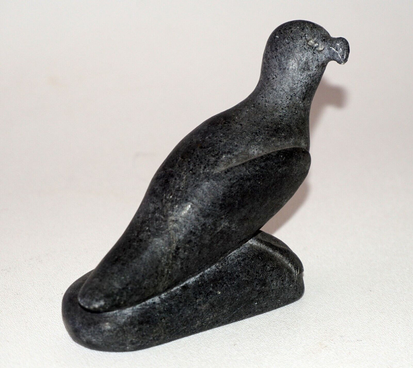 1984 Eskimo Stone Carved Bird Albatross Sculpture Canada Eskimo Esquimaux (Kor)