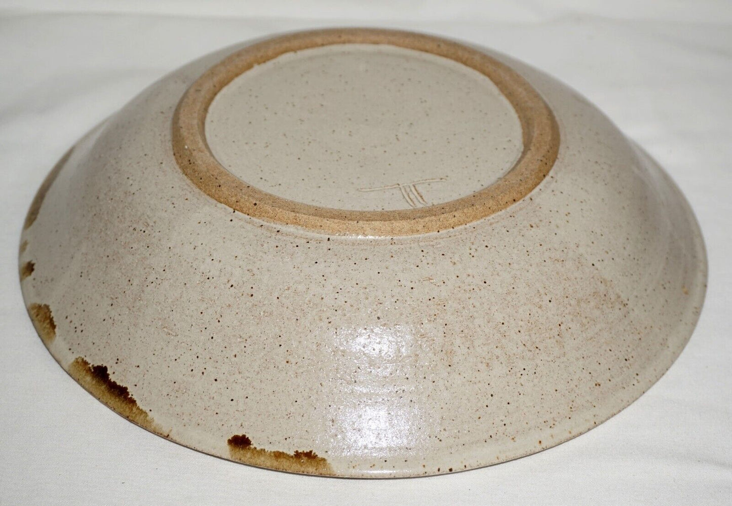 Vintage Hawaii Deep Dish Three Stripe Glaze by Toshiko Takaezu (1922-2011)(ChB)