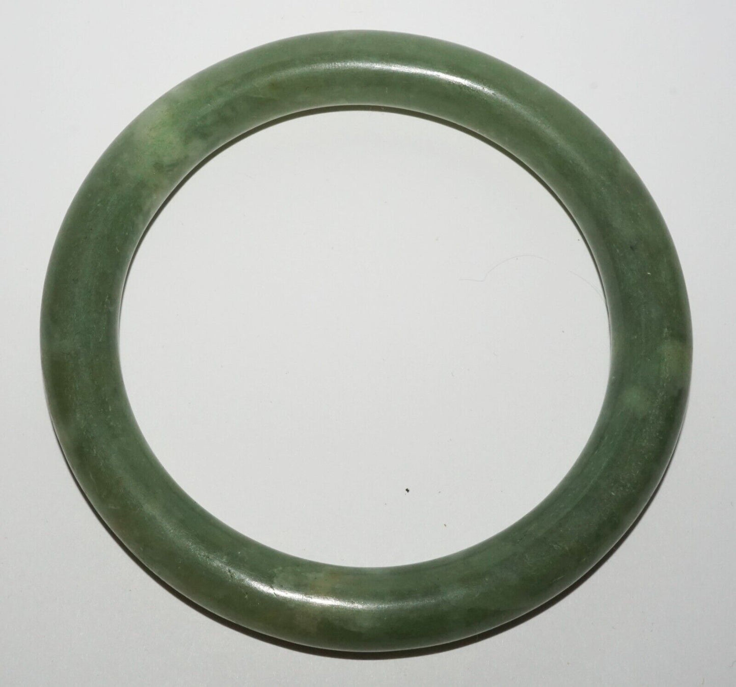 Vintage Chinese Green Serpentine Bangle Bracelet (LeS) B9