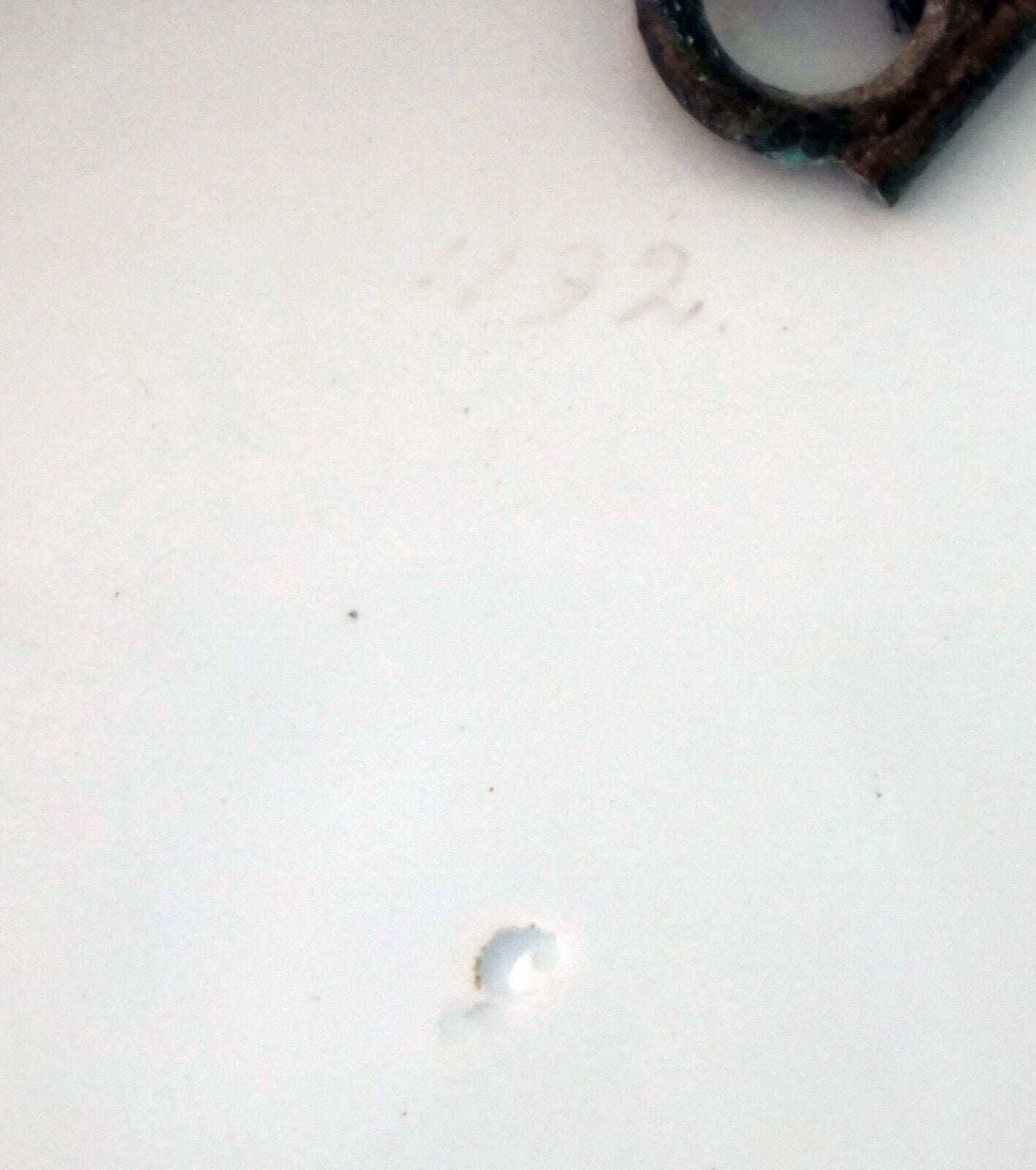 Continental Porcelain & Enamel Female Portrait Painting Gilt Bronze Frame (RiS)