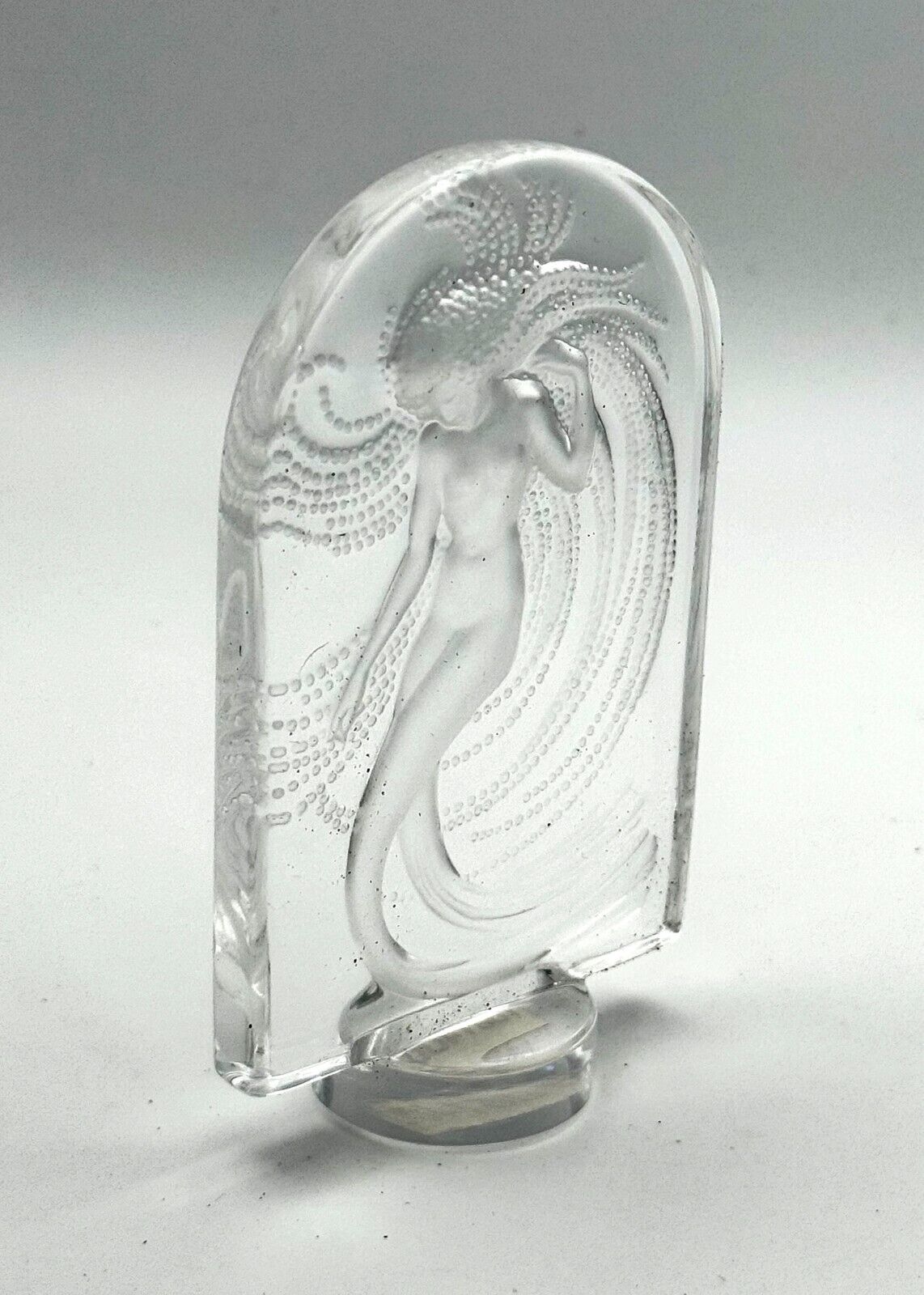 Vintage French Crystal Lalique Water Nymph Figurine 3.25" (InS)