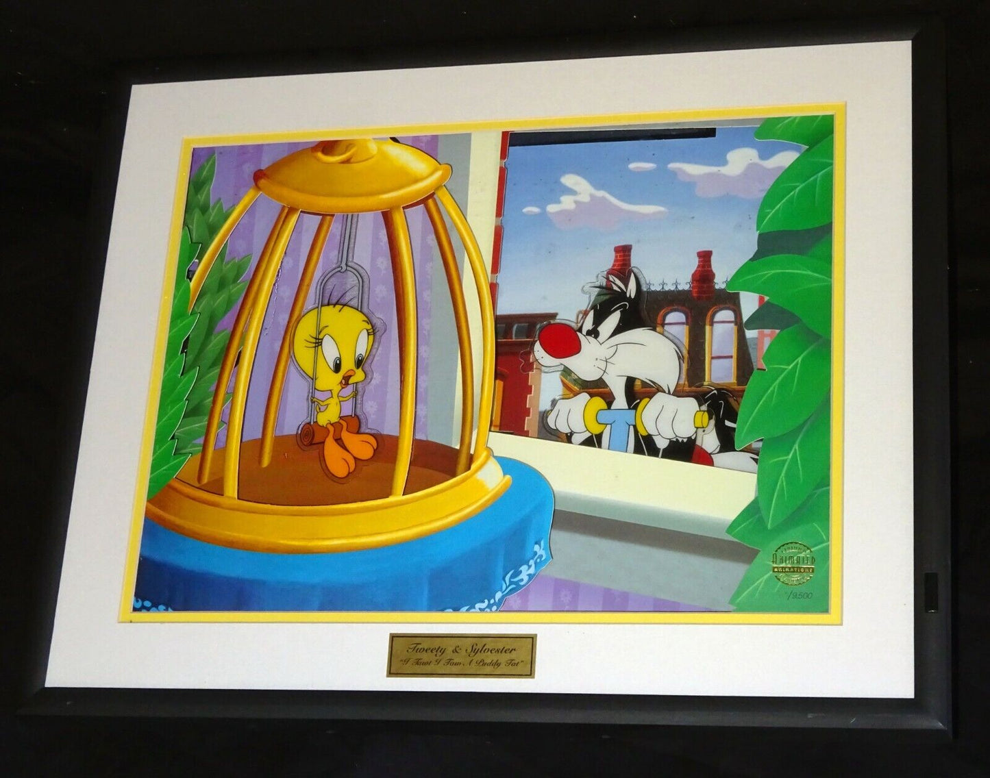 1985 US Looney Tunes 3D Print I Tawt I Taw a Puddy Fat Tweety & Sylvester (MeG)