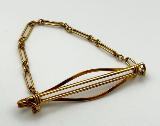 Vintage 14k Yellow Gold Tie Chain (MiM)