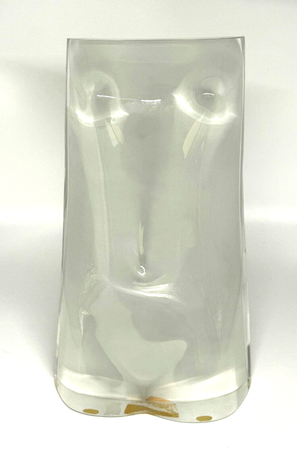 Vintage French Baccarat Crystal Model of a Torso (AHB)