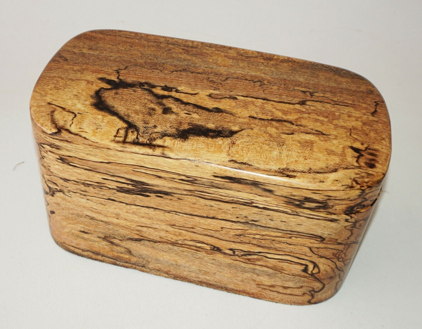 Vintage Hawaii Single Block Carved Mango Wood 4x Box in Box by Janis Allen (JeK)