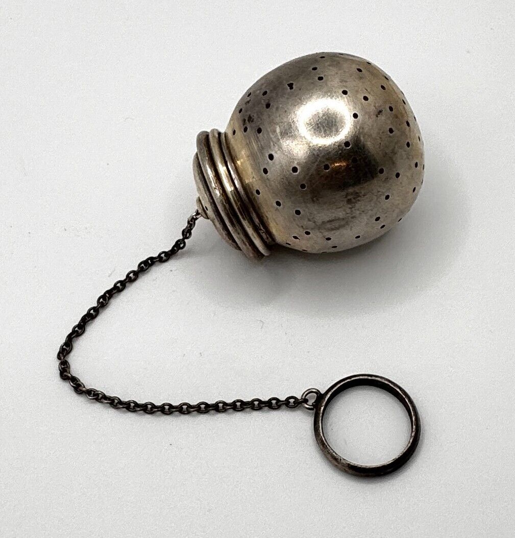 Vintage Stieff Sterling Silver Tea Ball Infuser (WeP)