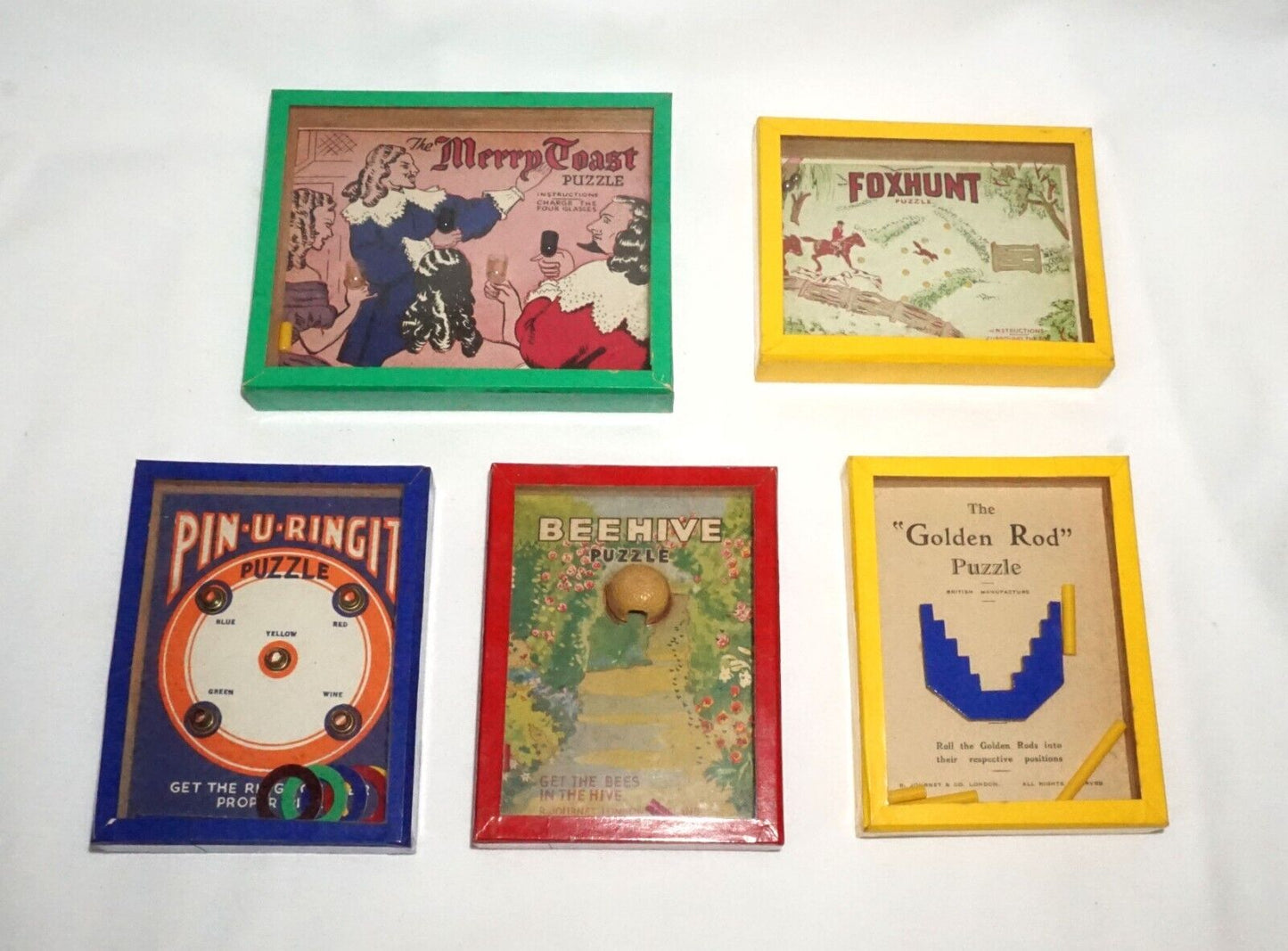 Vintage English R.J. Series Popular Puzzles, by Abercrombie & Fitch Co. (MiM)